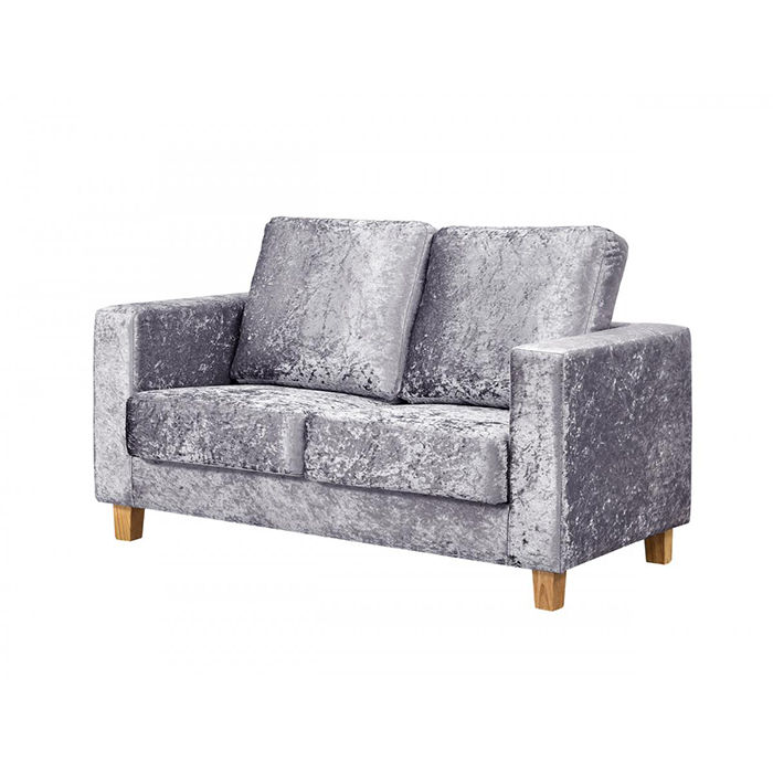 Chesterfield Crushed Velvet Two Seater Sofa In A Box - Click Image to Close